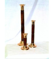 Candlestand 14" Sheesham Stem